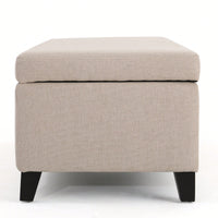Elegant Storage Ottoman With Versatile Seating And Stylish Design For Home Organization