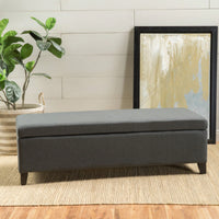 Elegant Storage Ottoman With Versatile Seating And Stylish Design For Home Organization