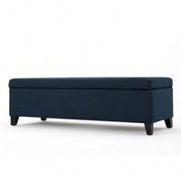 Elegant Storage Ottoman With Versatile Seating And Stylish Design For Home Organization