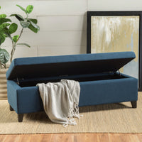 Elegant Storage Ottoman With Versatile Seating And Stylish Design For Home Organization