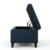 Elegant Storage Ottoman With Versatile Seating And Stylish Design For Home Organization