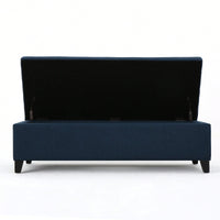 Elegant Storage Ottoman With Versatile Seating And Stylish Design For Home Organization