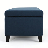 Elegant Storage Ottoman With Versatile Seating And Stylish Design For Home Organization