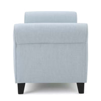 Stylish Storage Bench With Armrests For Home Organization And Seating