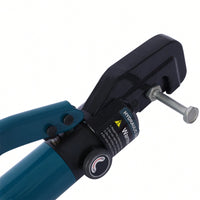 Hydraulic Wire Terminal Crimper Tool With 9 Pairs Of Dies And Gloves For Battery Cable Lug Crimping And Swaging