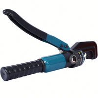 Hydraulic Wire Terminal Crimper Tool With 9 Pairs Of Dies And Gloves For Battery Cable Lug Crimping And Swaging