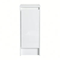 12 Inch Freestanding Bathroom Storage Cabinet With Soft Close Doors And Floor Mounting Design For Organized Space