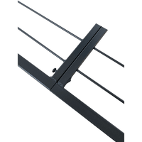 Metal Garden Arch Trellis For Climbing Plants Outdoor Wedding And Party Events Black Archway