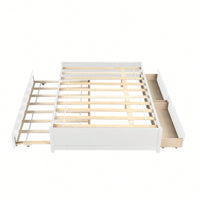 Espresso Full Bed With Twin Trundle And Dual Storage Drawers