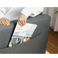 Corduroy Retractable 3 Seater Sofa For Small Spaces Easy Assembly Flexible Design Ideal For Living Rooms And Apartments Cream White