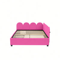 Elegant Full Size Upholstered Daybed With Storage Drawers Velvet Sofabed And Soft Fabric Headboard No Box Spring Required Beige