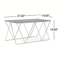 Elegant Marble Coffee Table With Modern Design For Living Room Decor