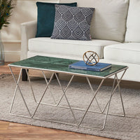 Elegant Marble Coffee Table With Modern Design For Living Room Decor