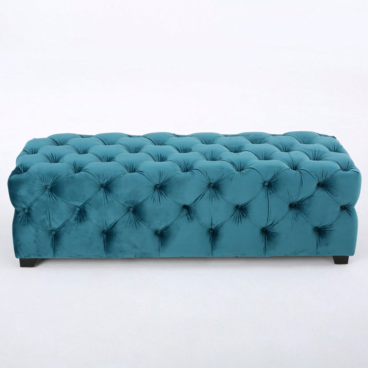 Elegant Ottoman For Living Room Or Bedroom With Plush Upholstery And Sturdy Design