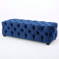 Elegant Ottoman For Living Room Or Bedroom With Plush Upholstery And Sturdy Design