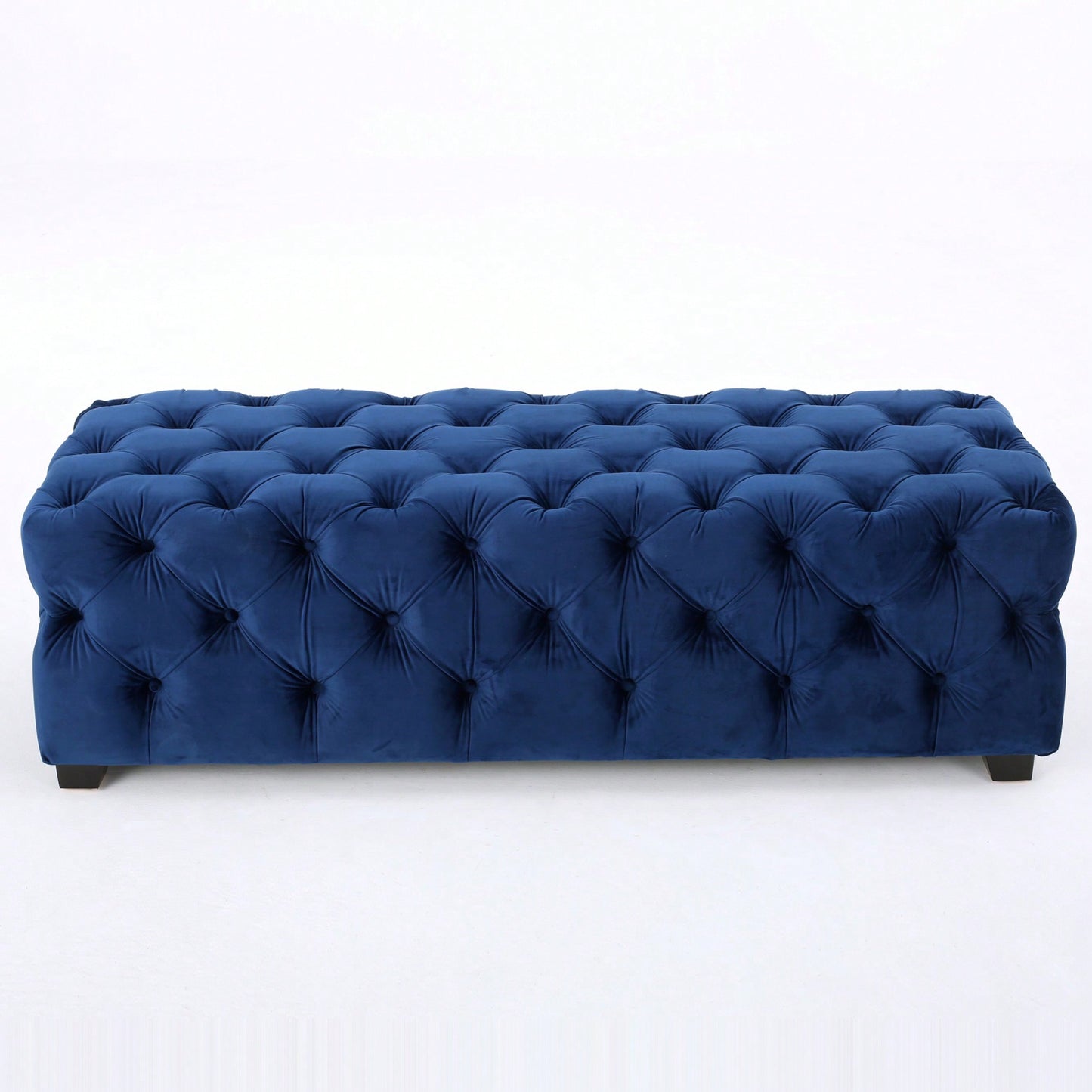 Elegant Ottoman For Living Room Or Bedroom With Plush Upholstery And Sturdy Design