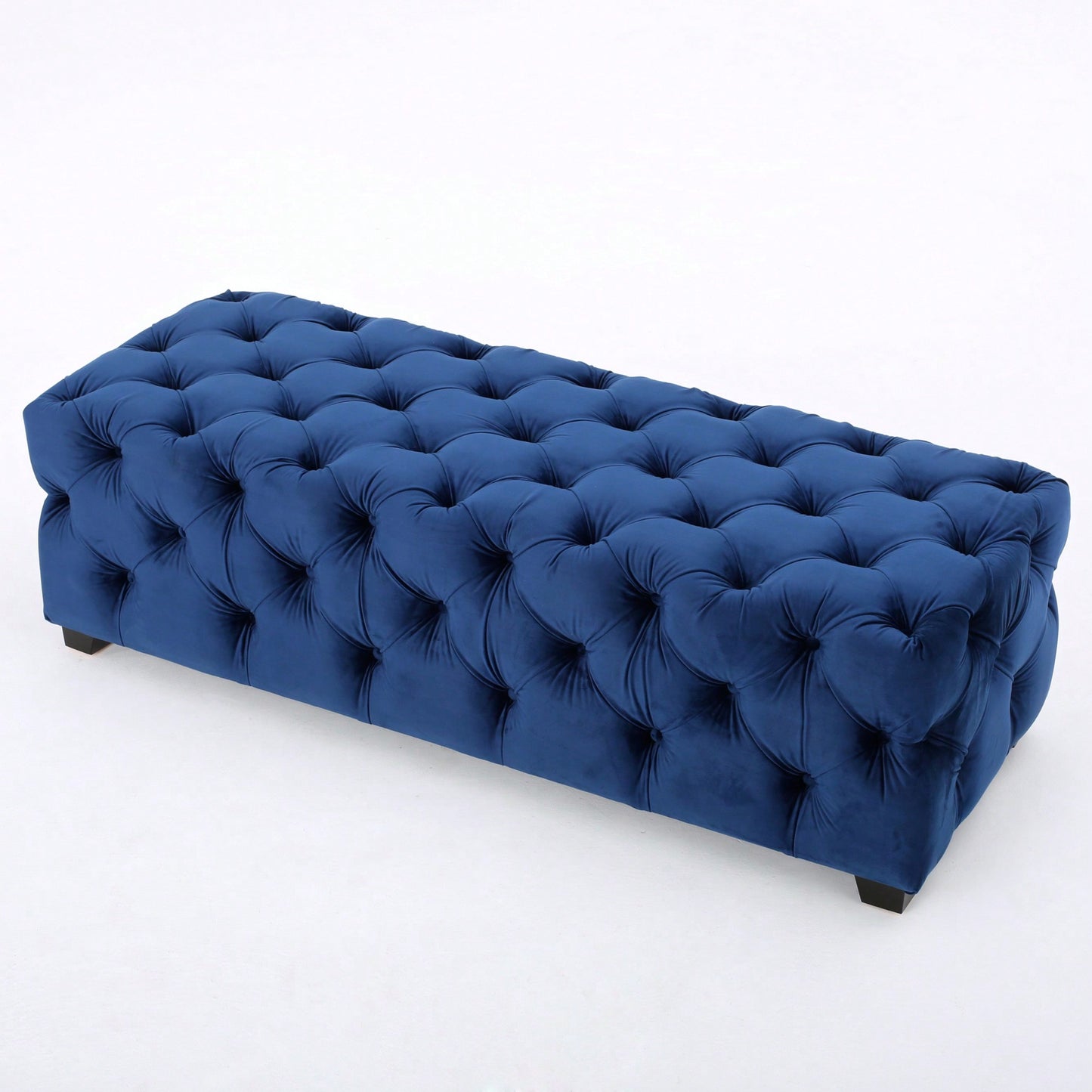 Elegant Ottoman For Living Room Or Bedroom With Plush Upholstery And Sturdy Design