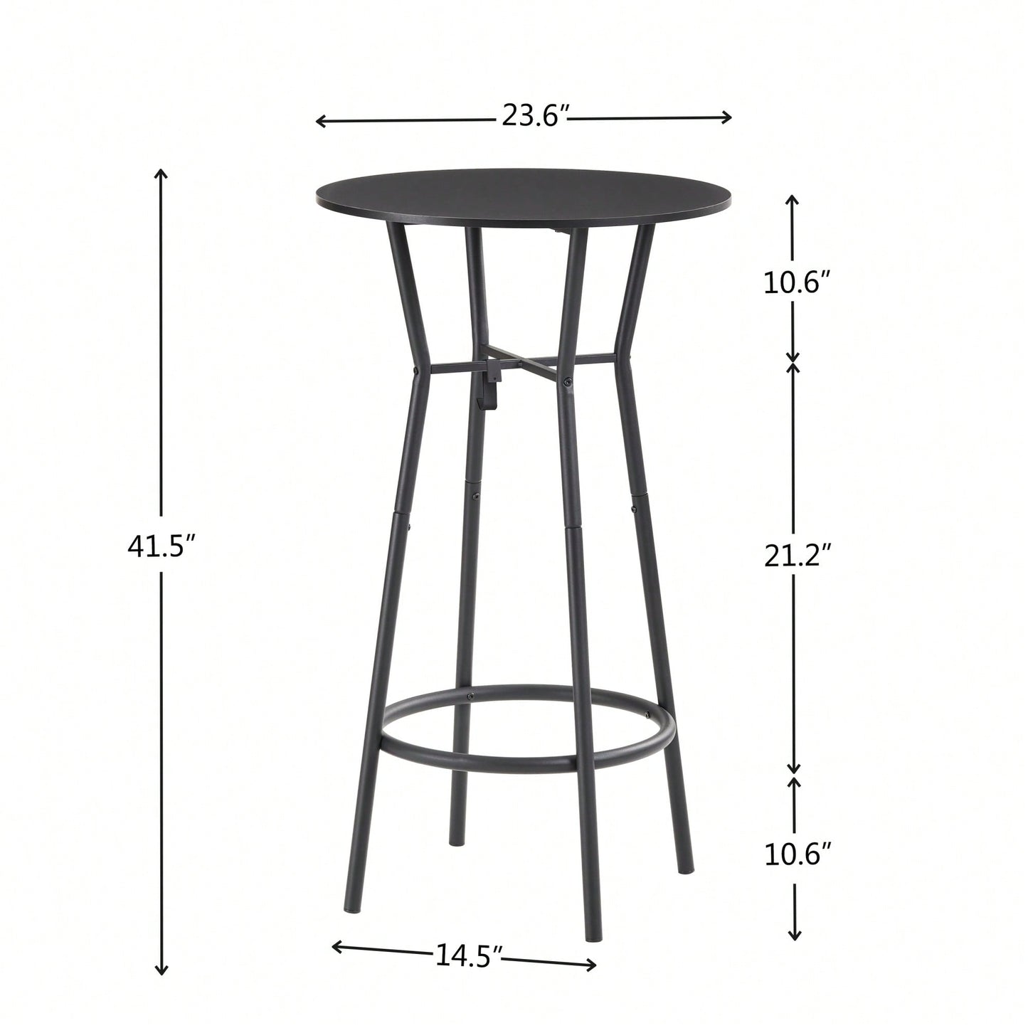 Industrial Counter Height Dining Set With 3 Bar Chairs Metal Back And Fabric Seat