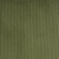 Corduroy Square Ottoman For Stylish Home Decor Olive Green