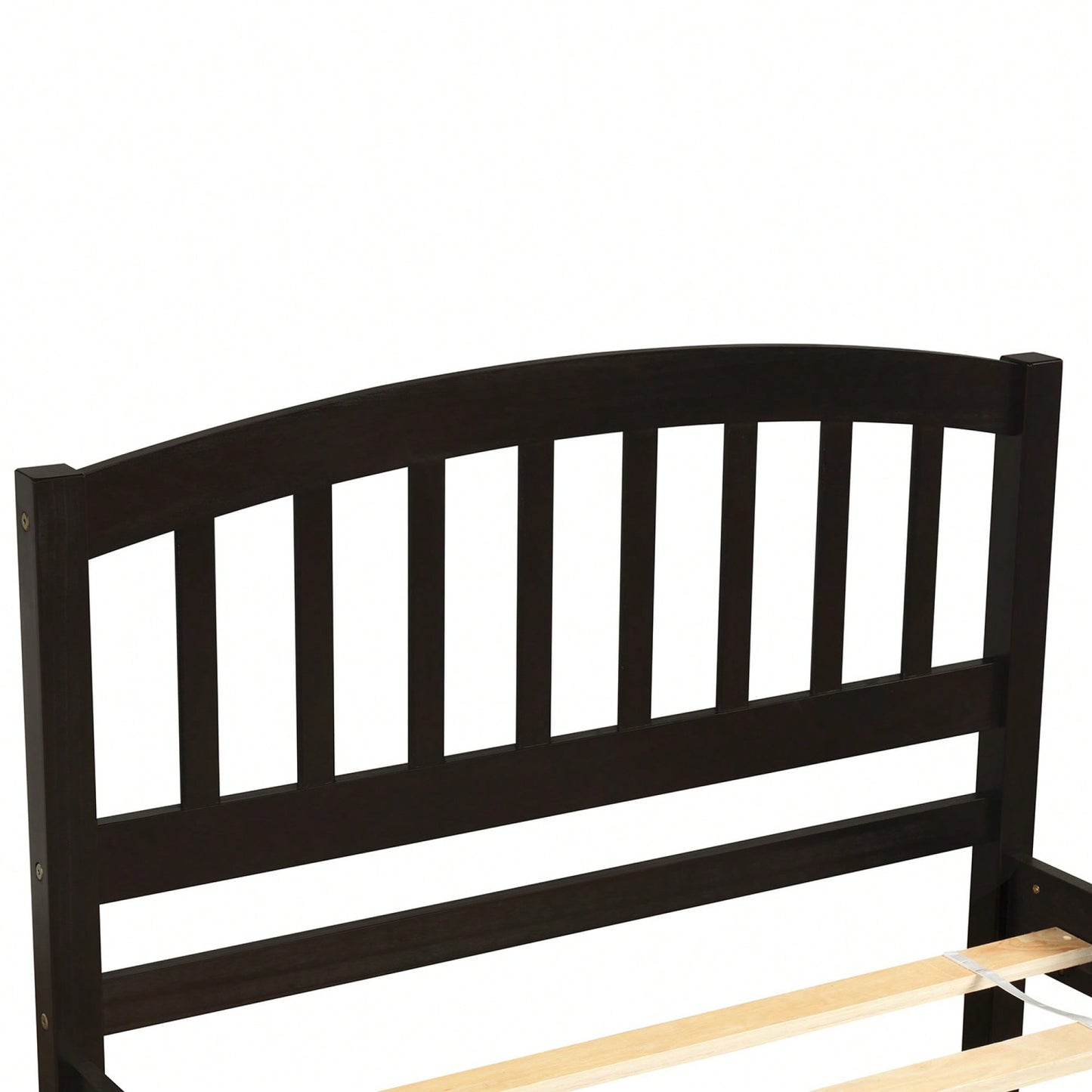 Twin Size Platform Bed Frame With Trundle For Space-Saving Sleep Solutions White