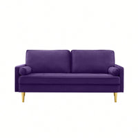 Stylish 65 Inch Velvet Sofa For Modern Living Room Decor