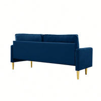 Stylish 65 Inch Velvet Sofa For Modern Living Room Decor