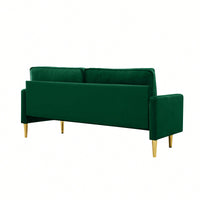 Stylish 65 Inch Velvet Sofa For Modern Living Room Decor