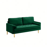 Stylish 65 Inch Velvet Sofa For Modern Living Room Decor