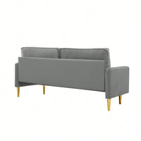 Stylish 65 Inch Velvet Sofa For Modern Living Room Decor