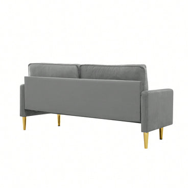 Stylish 65 Inch Velvet Sofa For Modern Living Room Decor