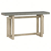 Extra Long Contemporary Console Table With Wood Top For Entryway Hallway Living Room Foyer And Corridor
