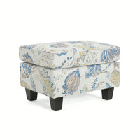 Elegant Upholstered Ottoman With Storage And Stylish Design For Living Room Or Bedroom