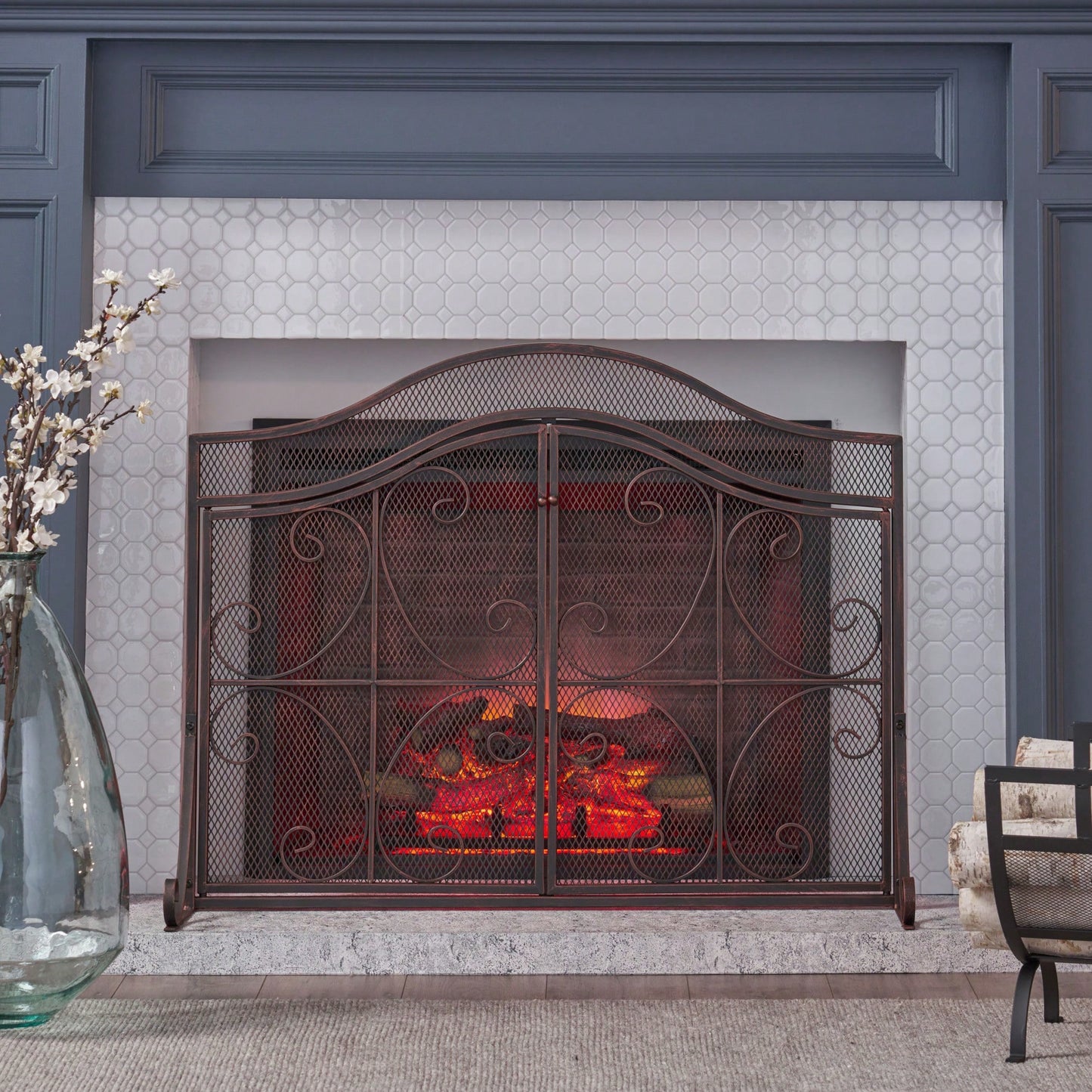 Durable Fire Screen For Enhanced Home Safety And Aesthetic Appeal