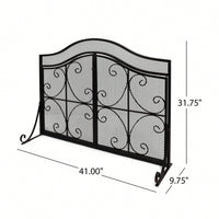 Durable Fire Screen For Enhanced Home Safety And Aesthetic Appeal