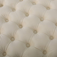 Elegant Ottoman For Living Room Or Bedroom With Plush Upholstery And Sturdy Design