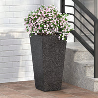 MGO Planter For Indoor And Outdoor Use Durable Lightweight Garden Pot With Drainage Holes