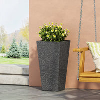 MGO Planter For Indoor And Outdoor Use Durable Lightweight Garden Pot With Drainage Holes