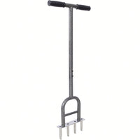 4 Corer Plug Aerator Tool With Soft Grip For Lawn Aeration And Soil Health Improvement