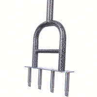 4 Corer Plug Aerator Tool With Soft Grip For Lawn Aeration And Soil Health Improvement