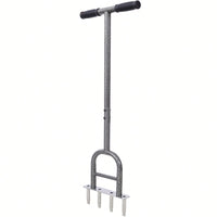 4 Corer Plug Aerator Tool With Soft Grip For Lawn Aeration And Soil Health Improvement