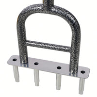 4 Corer Plug Aerator Tool With Soft Grip For Lawn Aeration And Soil Health Improvement