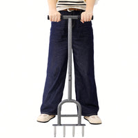 4 Corer Plug Aerator Tool With Soft Grip For Lawn Aeration And Soil Health Improvement