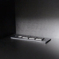 Modern Floating TV Stand With 16 Color LED Lights For 55 To 65 Inch TVs, Wall Mounted Entertainment Center In Black