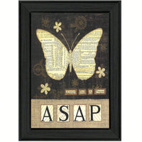 Inspirational Prayer Wall Art Framed Poster With Black Frame Ready To Hang