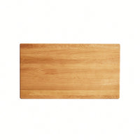 Stylish Solid Wood Computer Desk - Natural Oak Finish, Slim Design With Drawer, Ideal For Home Office Or Study, 100 Cm Width, 50 Cm Depth