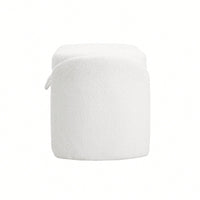 Boucle Storage Ottoman - Stylish Organizer For Home Decor & Functional Seating Beige