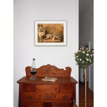 Charming Vintage Apple Cider Framed Print - Ready To Hang Stylish Decor In White Frame