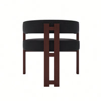 Set Of 2 Contemporary Teddy Upholstered Accent Chair With Open Back And Three Legs - Stylish Barrel Dining Chair For Living Room, Bedroom, Or Dining Room In Beige