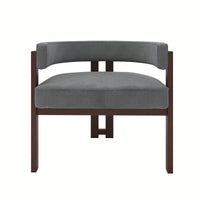 Set Of 2 Contemporary Teddy Upholstered Accent Chair With Open Back And Three Legs - Stylish Barrel Dining Chair For Living Room, Bedroom, Or Dining Room In Beige