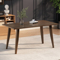 Stunning Brown Wood Dining Table - Elegant Design For Your Dining Room